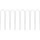thumbnail image 1 of Houderco 8Ud Estacas De Metal En Forma De U Para Jardín Resistentes Para Uso En Exteriores, 1 of 8