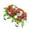 B, variant on Artificial Cemetery Flower Saddle 36 Roses UV Resistant Headstone Memorial Arrangement Outdoor Grave Decoration 60×40 cm Large Windproof Tribute Flowers