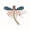 style1, variant on Fashion Alloy Resin Spotted Insect Dragonfly Brooch Jewellery-style2
