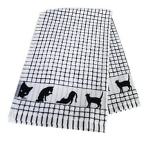 Samuel Lamont Poli-dri Jacquard Tea Towel Cat