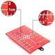 thumbnail image 4 of Objetivo láser rojo, objetivo láser magnético con reflectores, para usar con láser rojo de línea cruzada, para una mejor visibilidad del láser rojo, 4 of 5