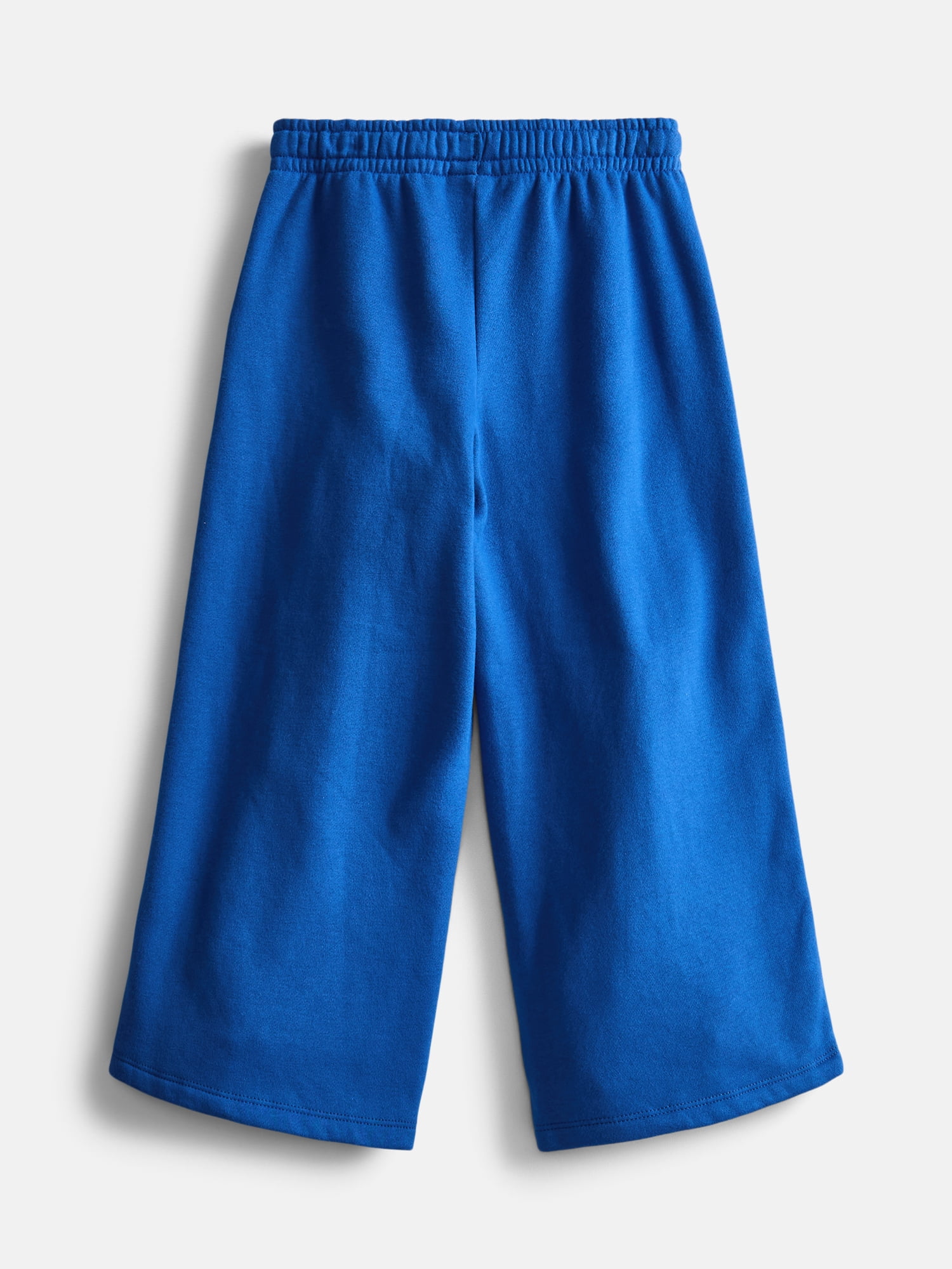 Wonder Nation Little Girls Fleece Wide Leg Pants, Sizes 4-10