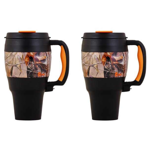Bubba 34oz Insulated Travel Mug Realtree Camouflage 2 Pack Walmart Com Walmart Com