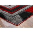 thumbnail image 4 of Rectangle Dolly Red Shag 8 ft. x 10 ft. Area Rug for Entryway, Living Room, Dinning Room, etc., 4 of 7