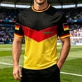 thumbnail image 5 of Teen Boys' 2026 Fan Soccer Jersey Team Youth Enthusiast For Adult Style Shirt For Young And Players Sublimated Football Fashion Top Size 14-15T, 5 of 6