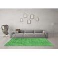 thumbnail image 3 of Ahgly Company Indoor Rectangle Abstract Emerald Green Contemporary Area Rugs, 4' x 6', 3 of 4