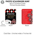 thumbnail image 5 of Big Dot of Happiness Las Vegas - 4 Casino Party Games - 10 Cards Each - Gamerific Bundle, 5 of 8