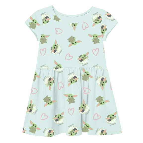 Star Wars The Mandalorian Baby Yoda Dress (Toddler Girls & Little Girls)