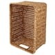 thumbnail image 5 of 1 cesta de recepción tejida de ratán de imitación para el hogar., 5 of 5