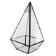 thumbnail image 1 of de caja de terrario geométrico macetero hogar jardín arte titular negro 12*12 x 24 cm Yuyangstore Terrario geométrico, 1 of 8
