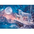 thumbnail image 1 of Diamond Art Diamond Painting Pictures Full Drill Arctic Wolf DIY 5D Crystal Set DIY Painting 40 x 30 cm WD.WDQZL Hogar, 1 of 5