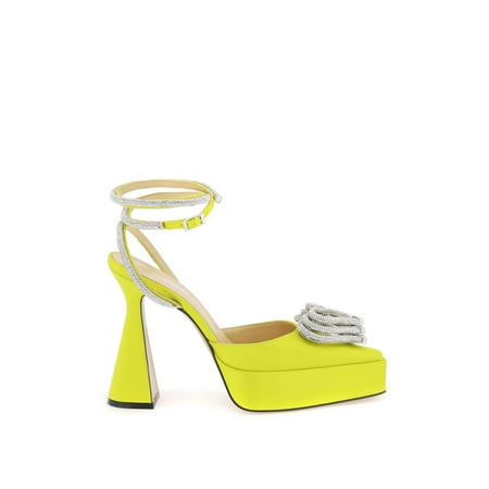 

Mach E Mach Satin Pumps With Crystals Women
