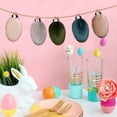 thumbnail image 4 of Dvkptbk Easter Velvet Ornaments for Tree Easter Ornaments Balls Flocadas Colorful Easter Eggs Set of 12 Bulbs of Plastic Crushproof Decorations For easter decorations, 4 of 6