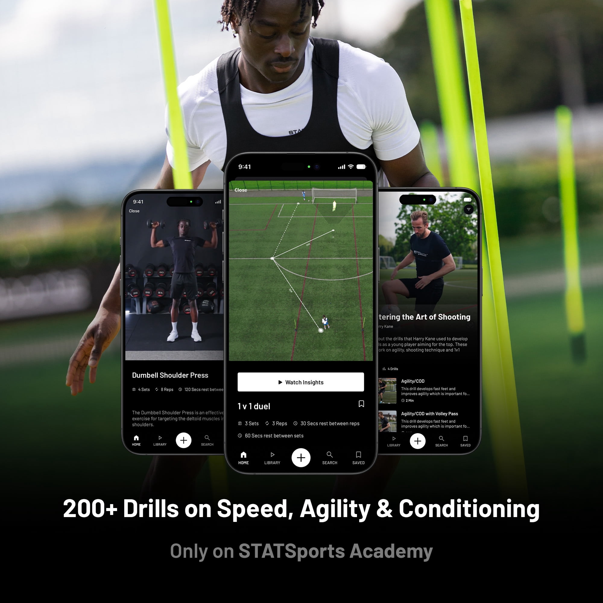 STATSports APEX Athlete Series GPS Soccer Tracker Vest – Tracks 16