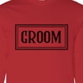 thumbnail image 4 of Inktastic Groom Long Sleeve T-Shirt, 4 of 5