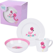 Vesta Baby 3 Piece Kids Ceramic Dinnerware Set - Sloth
