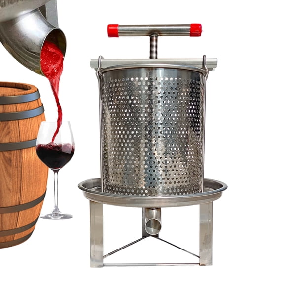 Stainless Steel Wine Juice Presser, Mesh Beeswax Extractor, Manual Honey  Making Equipment for Household