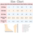 thumbnail image 7 of BLISSFUL STEP Women's Sandals Espadrille Wedge Open Toe Ankle Strap Platform Heels Hot Pink 7.5, 7 of 7