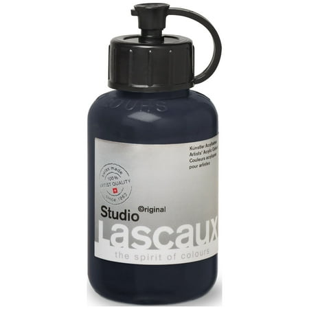 UPC: 7612254021637 | Lascaux 2.87 oz Indigo Satin Acrylic Art Paint