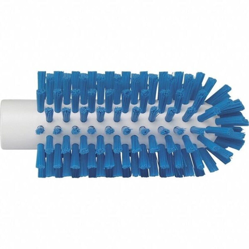 2 3/8 in W Tube and Pipe Brush, Stiff, Not Applicable L Handle, 5 1/2 in L Brush, Blue 5380633
