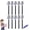 Black, variant on 6 Pcs Inflatable Horse Head Balloons, 37 Inch Brown Inflatable Horse Stick Balloons, Pony Stick Blow up Balloon for Western Cowboy, Baby Shower, Birthday Party Decorations