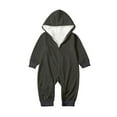 thumbnail image 5 of Family Christmas Pajamas Matching Sets Long Sleeve Zip up Holiday Nightwear Christmas Family Matching Pajamas Set, 5 of 6