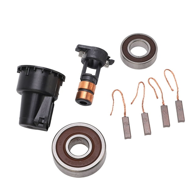 Kit de reparación de alternador, juego de cojinetes y escobillas de anillos colectores 230090, repuesto para Bosch 0124515010