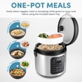 thumbnail image 2 of Máquina para cocer arroz y cereales Aroma Housewares ARC-5200SB 2020, 5 L, 2 of 7