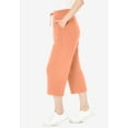 thumbnail image 4 of Woman Within Women's Plus Size Petite Sport Knit Capri Pant, 4 of 6
