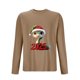 thumbnail image 2 of Blusas y camisas de manga larga con cuello redondo para hombre, deportivas, fitness, hogar, pijamas navideños estampados, camiseta de manga larga con cuello redondo, blusa de poliéster para hombre, 2 of 3