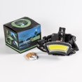 thumbnail image 2 of Linterna frontal COB 4 modos Luz de advertencia para acampar Senderismo Correr Pesca, 2 of 3