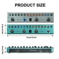 thumbnail image 5 of Guitar Pedal Effector 3 Band Equalizers Digital Multiple Effects Guitar Pedal, 5 of 11