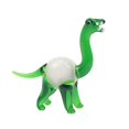 thumbnail image 1 of Dinosaurio de cristal para niños, regalo de inauguración de la casa, hecho a mano para terraza, patio, césped. Verde, 1 of 9