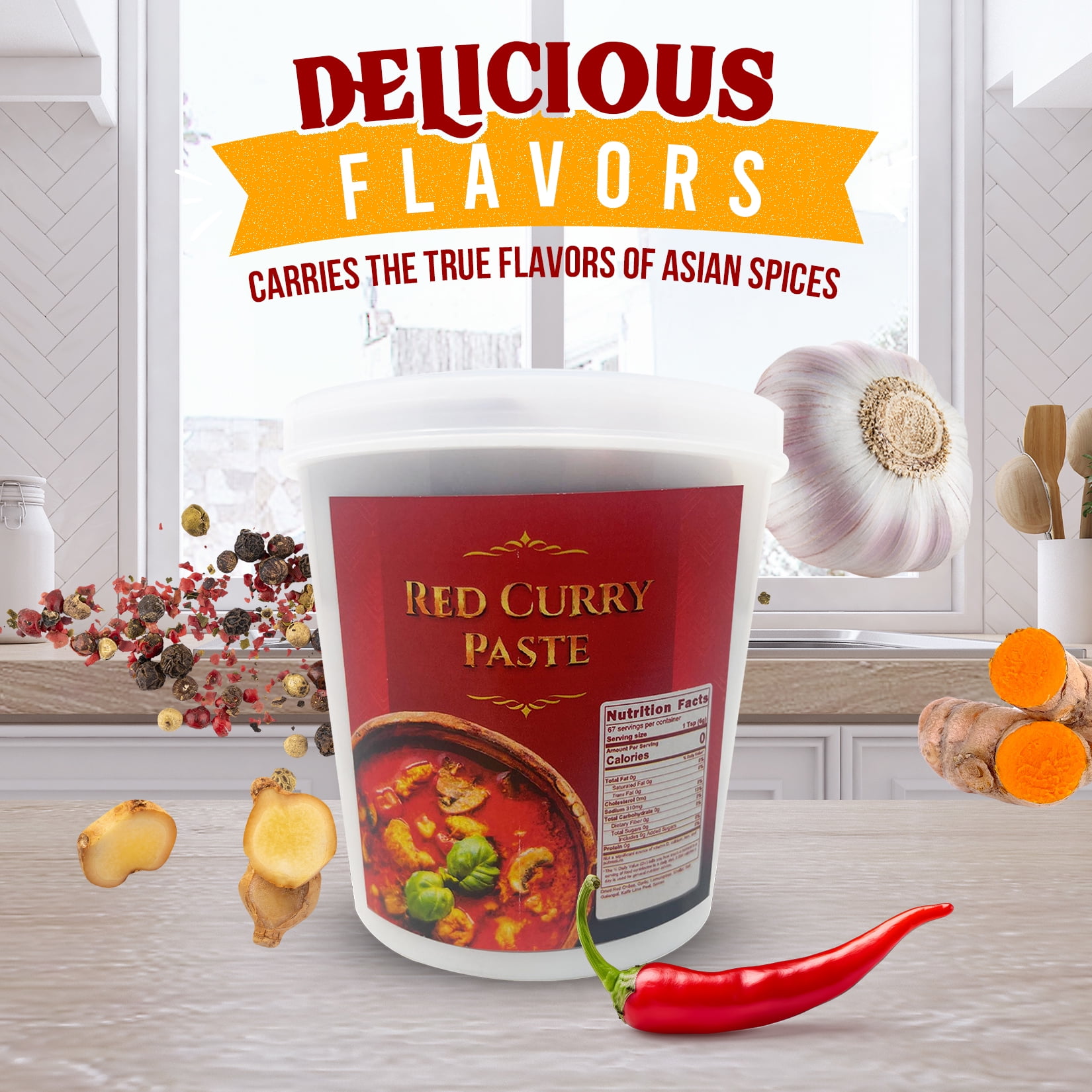 Tom yum sales red curry paste