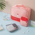 thumbnail image 3 of LEEYNEERFirst Sac de Premiers Soins Vide, Pochette de Premiers Soins Mini Portable, Sac Médical pour Camping, Randonnée, Voyage en Plein Air, Urgence, Sac de Rangement de Médicaments d'Urgence Multifonction - 5.5x4.3 Inch, 3 of 6