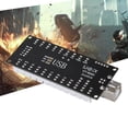 thumbnail image 3 of Controlador de botones codificador USB Bling Bling para juegos de arcade PC Raspberry Pi Negro CY-822C, 3 of 7