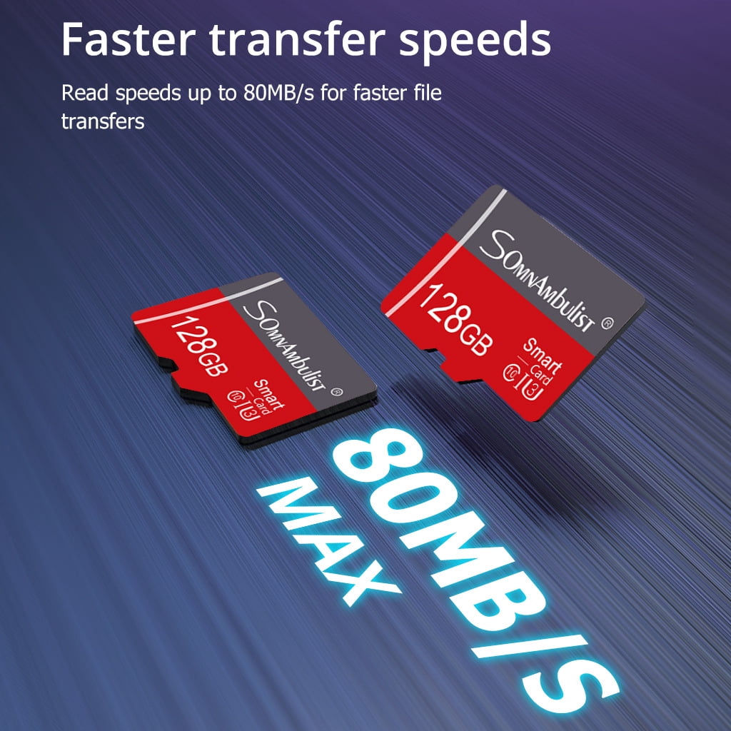 High speed mini SD memory card 8GB 16GB 32GB 64GB 128GB suitable for smartphones, gaming consoles, cameras, dash cams, etc