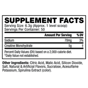 Cellucor Cor-Performance Creatine Powder, Blue Raspberry Flavor, 50 Servings