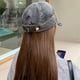 thumbnail image 3 of Sombrero de pescador de mezclilla, sombreros para mujeres, gorras de vendedor de periódicos para mujeres, boina para damas de moda, gorras de vendedor de periódicos para mujeres negras,, 3 of 6