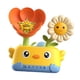 thumbnail image 3 of Juguetes de baño para bebé, bañera, juguete acuático, decorativo, portátil, interactivo, colorido Flor de naranja, 3 of 9