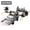 117 PCS Grey, variant on 6 in 1 Blue Robot Building Blocks Toys ,Gift for kids over 6 years Old, transformation block Toys Set Boys & Girls(135Pcs)