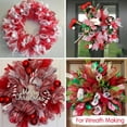 thumbnail image 6 of 2/3/4 Roll 10 Inch Decorative Mesh Ribbon Rolls, Fabric Mesh with Foil for Wreaths Front Door Decor Christmas Festival Party Accessories Party Decoration Supplies (10yds/roll）, 6 of 6