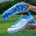 thumbnail image 4 of Zapatos de fútbol para hombre, botas deportivas de fútbol para adultos, antideslizantes, ligeras, TF/FG, entrenamiento de césped, antideslizantes, de alta calidad, 4 of 5