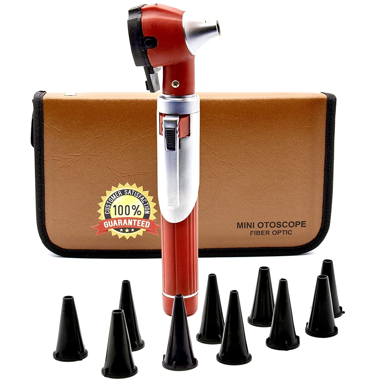 Cynamed Mini Otoscope Portable Ear Light and Exam Kit for Home and