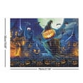 thumbnail image 4 of Halloween big pumpkin Mesa de juguetes educativos, rompecabezas portátil de Halloween, suministros para juegos mentales, 4 of 5