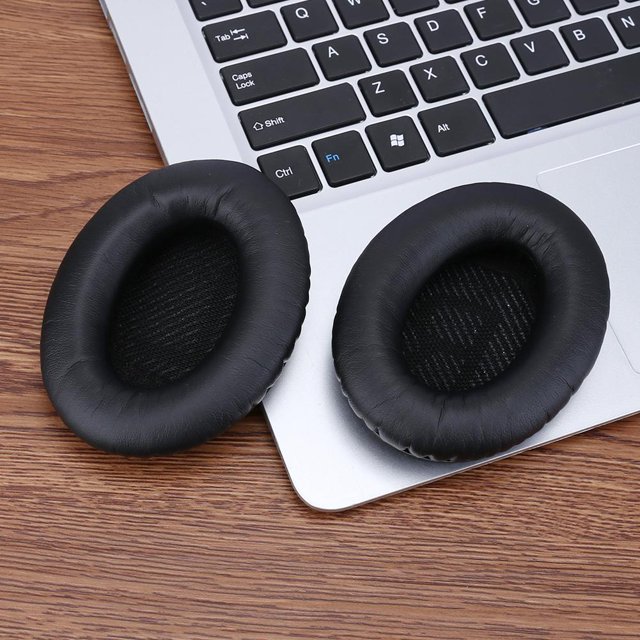 Audífonos Almohadillas de espuma suave para Bose QuietComfort QC35 (negro + negro) Ehuebsd Para estrenar