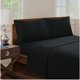 thumbnail image 1 of Juego de cama con 2 fundas de almohada tamaño king, color negro, 1 of 1