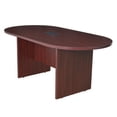 thumbnail image 5 of Legacy 71" Racetrack Conference Table with Power Data Grommet in Mahogany, 5 of 5