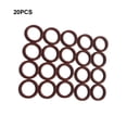 thumbnail image 3 of Speravity 20 unids/set reemplazo para 12AX7 12AU7 12AT7 12BH7 EL84 tubo amortiguador anillos de silicona duraderos juntas tóricas de silicona Combinaciones de reproductor de DVD/TV para coche, 3 of 6