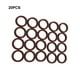 thumbnail image 3 of sweethay 20 unids/set reemplazo para 12AX7 12AU7 12AT7 12BH7 EL84 tubo amortiguador anillos de silicona duraderos juntas tóricas de silicona Combinaciones de reproductor de DVD/TV para coche, 3 of 6